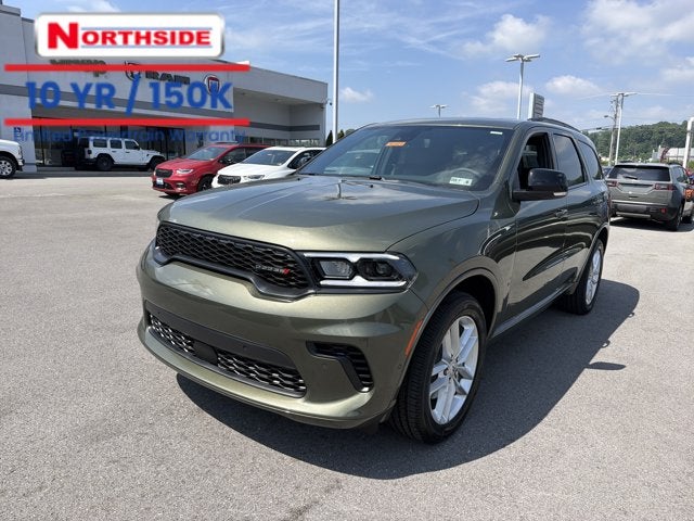 2026 Dodge Durango GT Plus in Green Machine Exterior Paint — front three-quarter view