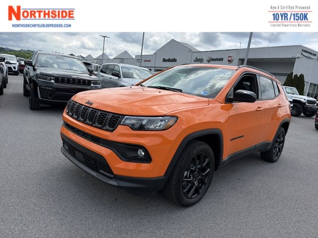 2026 Jeep Compass Latitude Altitude in Joose Exterior Paint — front three-quarter view