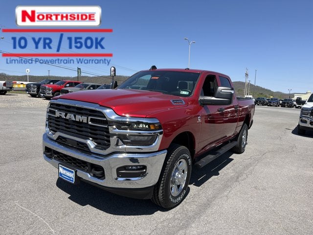 2026 RAM 2500 Tradesman in Molten Red Pearlcoat — front three-quarter view