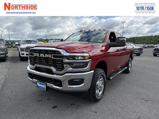 2026 RAM 2500 Tradesman in Molten Red Pearl-Coat Exterior Paint — front three-quarter view